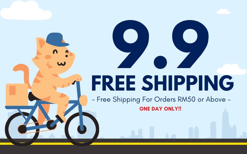 9.9 Special Promo Free Shipping - One Day Only!