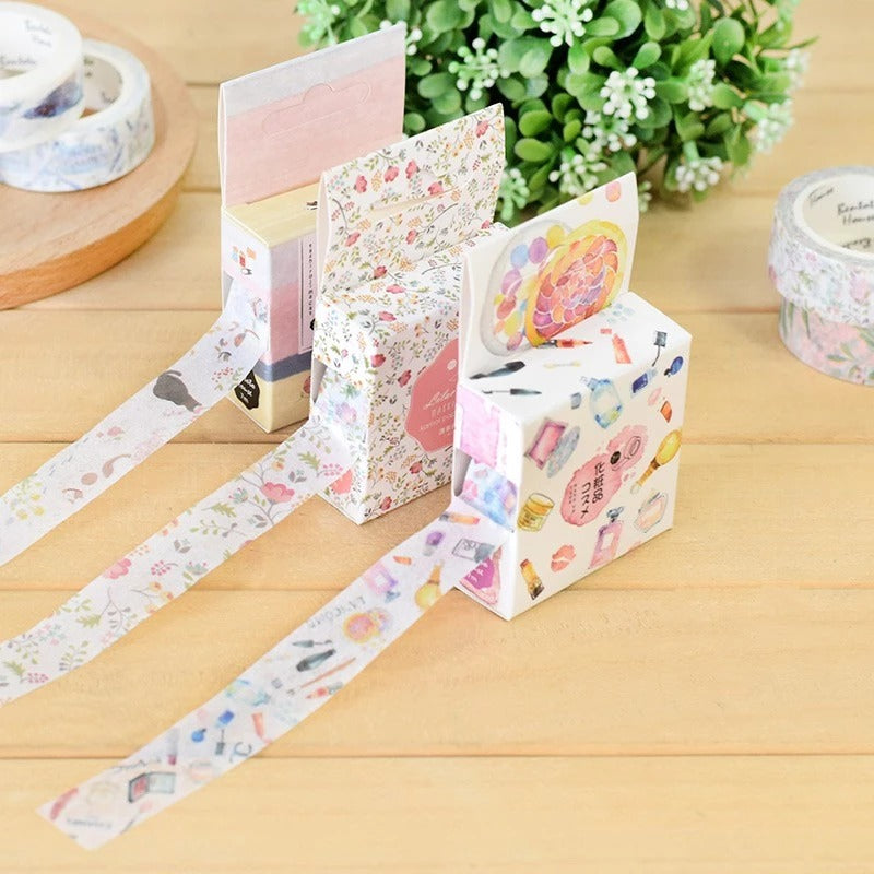 Washi Japanese style masking tape for journals, scrapbooks and decorations.