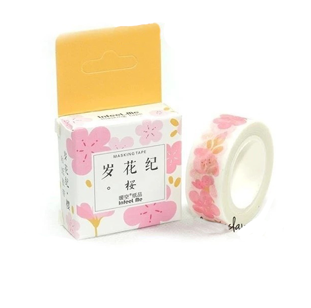 Washi Japanese style masking tape for journals, scrapbooks and decorations.