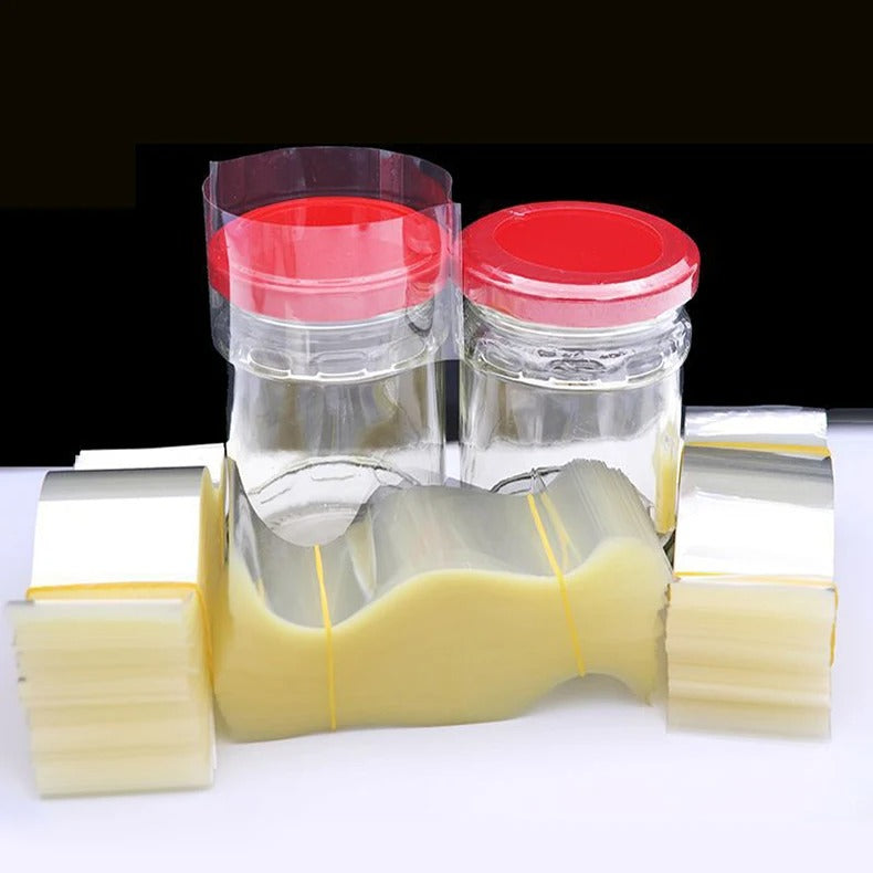 [Tear line] Heat shrink band lid cap sealer for balang kuih sambal glass jar container bottle