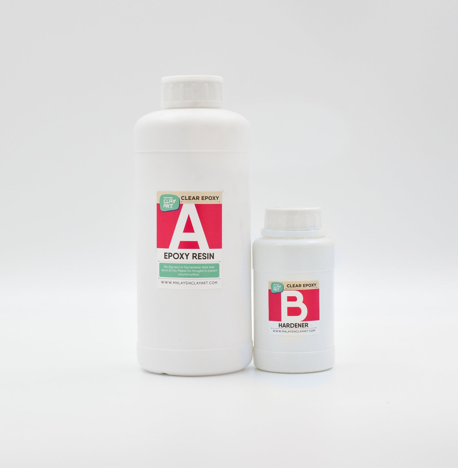 Clear Epoxy Resin | AB Resin Liquid 1kg (750g + 250g) Table Top Wholesale