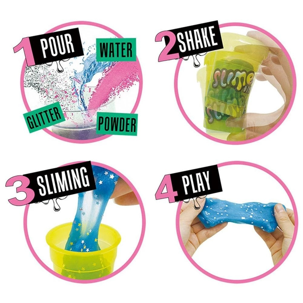 Diy Slime Shake Project Set Slime Making Kit Glitter Slime