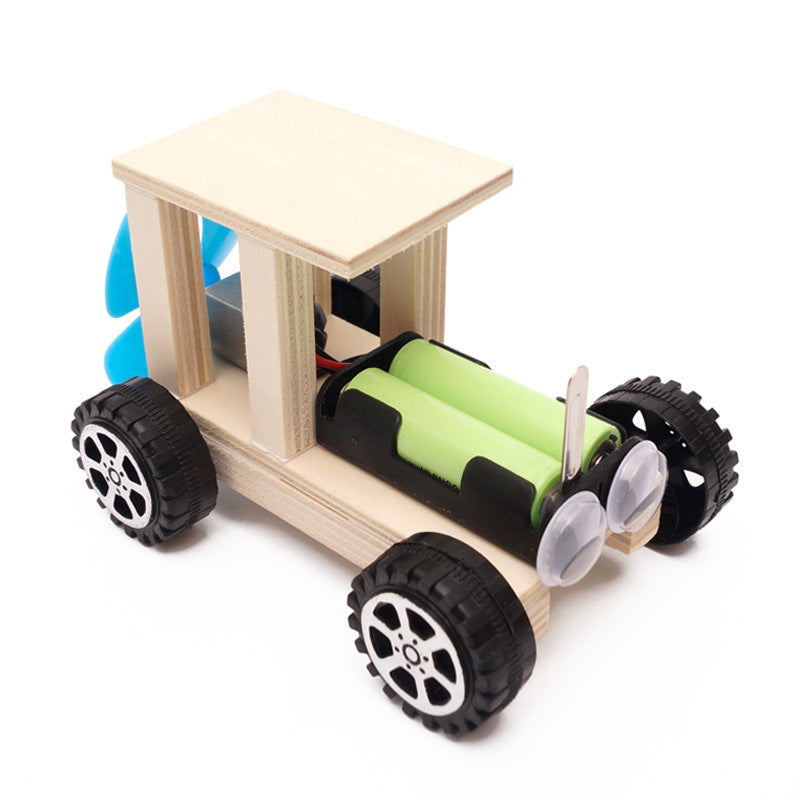 Off-Road Wind Car Toy DIY Puzzle Pack STEM Toy | Science Education Set with Robotic Project | Perfect for Rbt School Project