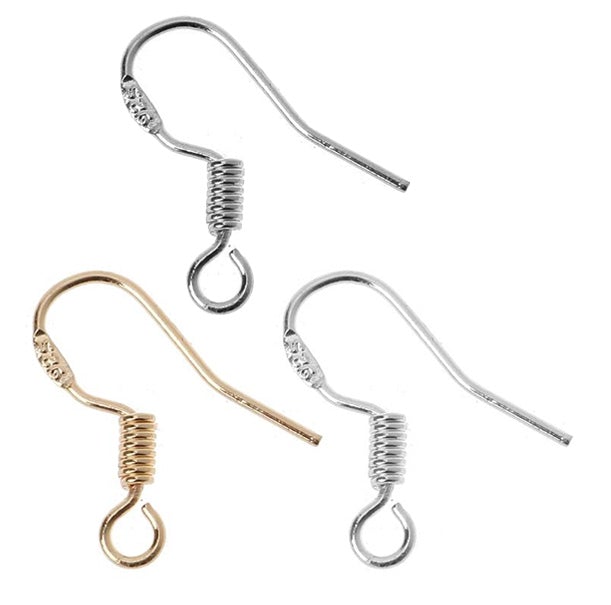 5 Pairs (10pcs) 925 Fishhook Earrings