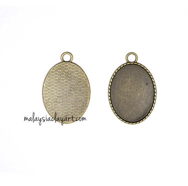 DIY Oval Vintage Frame Zakka Charm