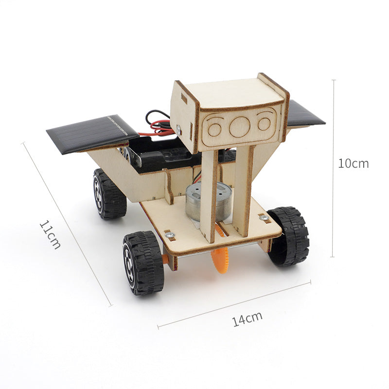 Solar Moon Rover DIY Puzzle Pack STEM Toy Science Education Set Malaysia Clay Art