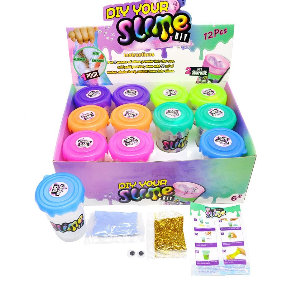 Diy Slime Shake Project Set Slime Making Kit Glitter Slime