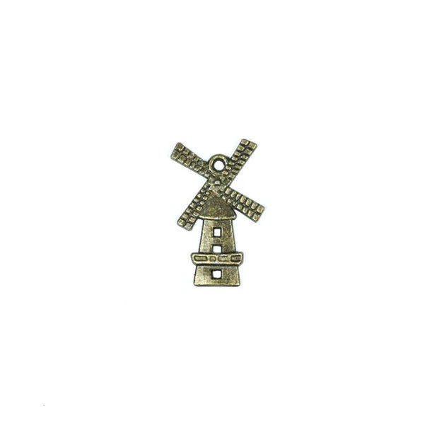 1 x DIY Zakka Vintage Windmill Charm (2.8cm)