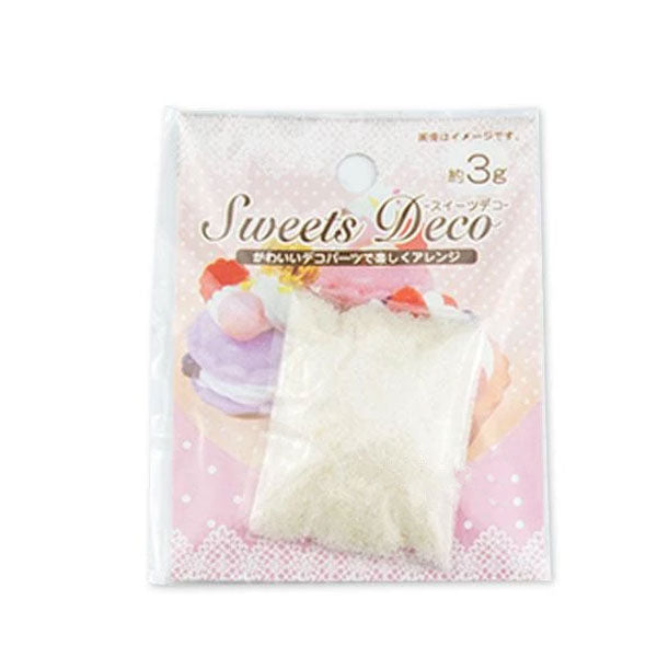 Coconut Flakes (3g) Bread Pastry Deco Dollhouse Toppings Sweets Deco