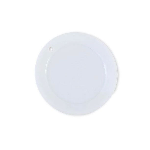 Miniature White Round Shaped Dessert Plate