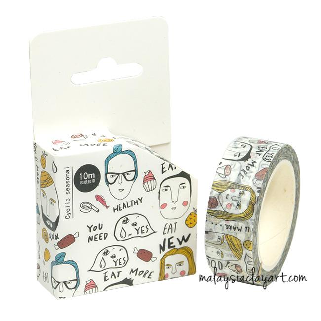 Expression Japanese style masking tape