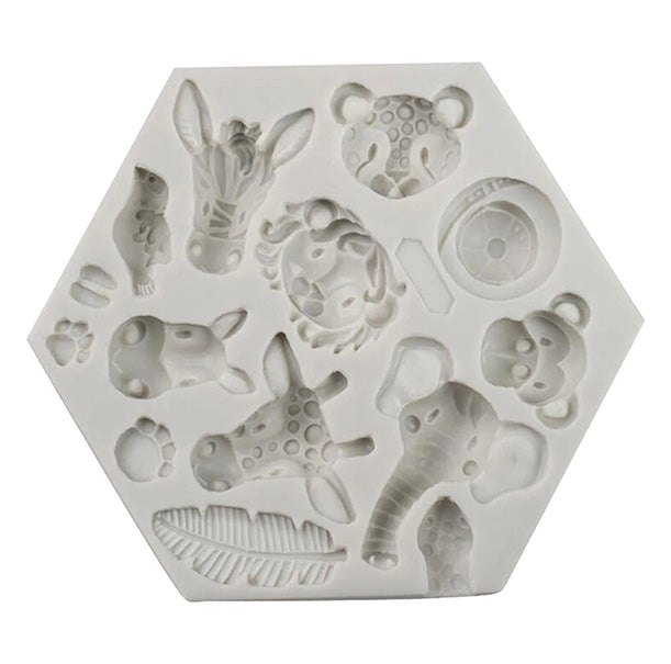 Animal Safari Silicone Mold