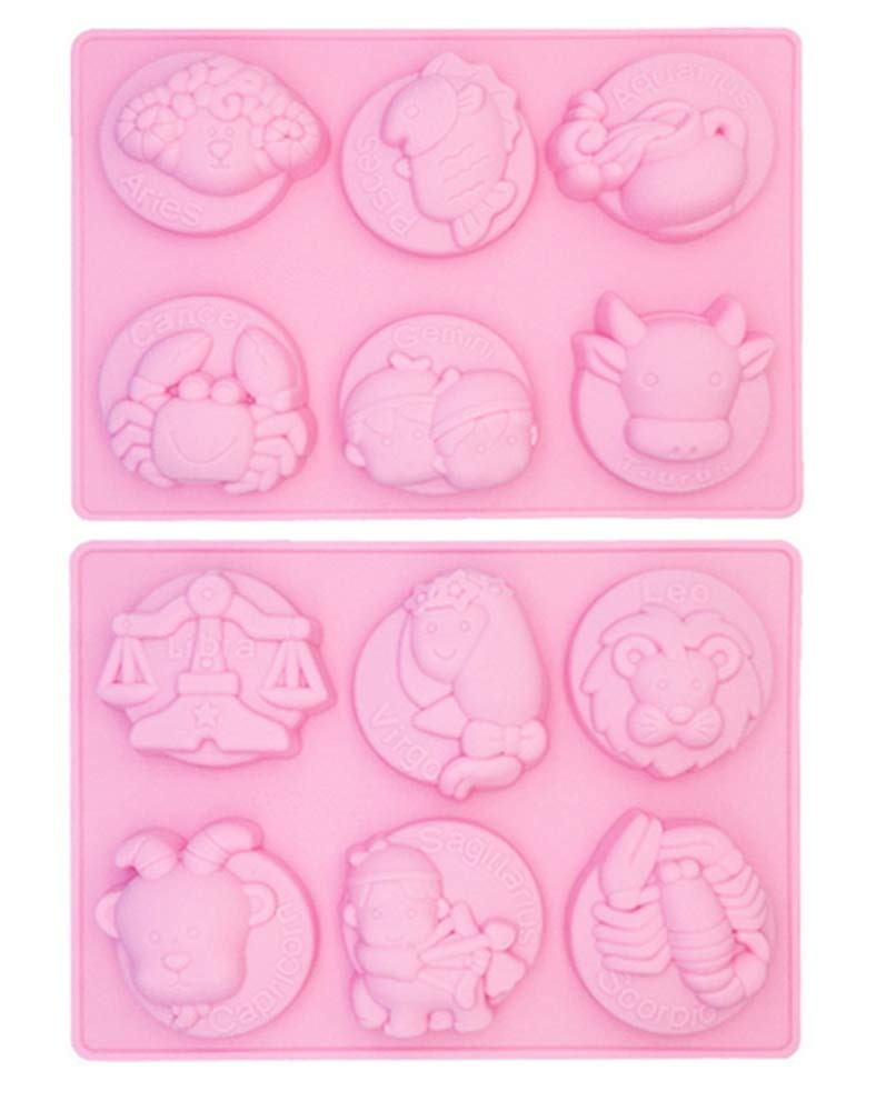 (REJECTED) Horoscope Zodiac Silicone Soap Mold | Chocolate Mold