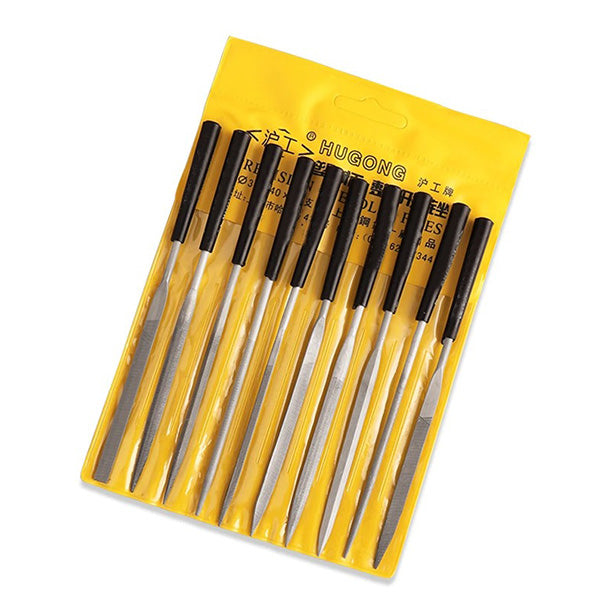 Precision needle files 10 pcs set