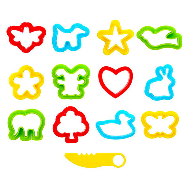 Assorted 13 Pieces Cutter with Different Shapes