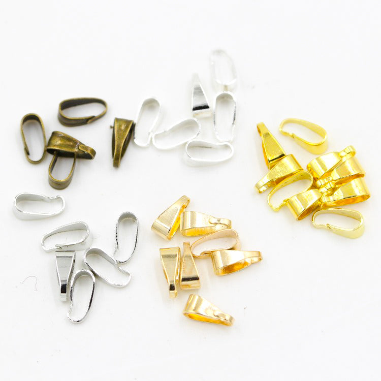 10pcs DIY Melon Seeds Buckle Pendants Clasps Hook