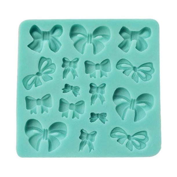 Bow Ribbon Silicone mold - 16 Designs