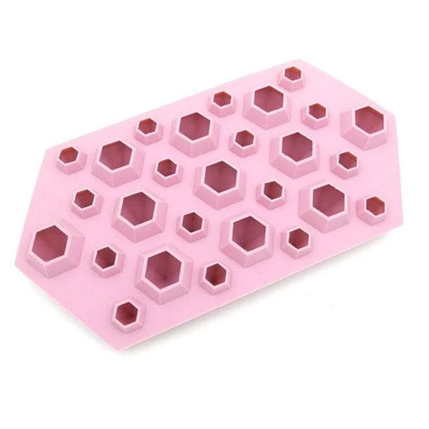 Silicone Mold Diamond Shaped - 27 cavity - AB Resin Liquid