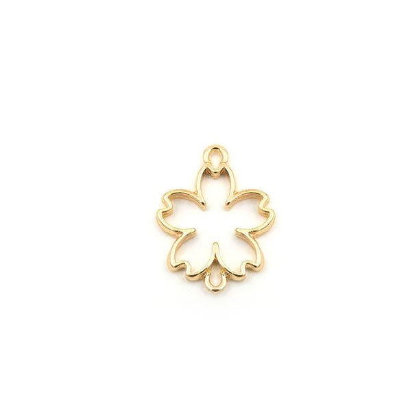 1 x DIY Sakura Flower Shape Setting Design Frame with Double Holes