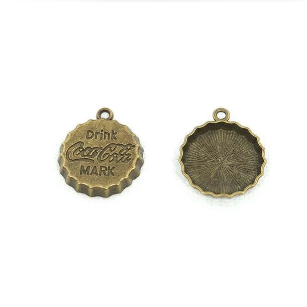 1 x Coca Cola Coke Pendant Frame Bronze