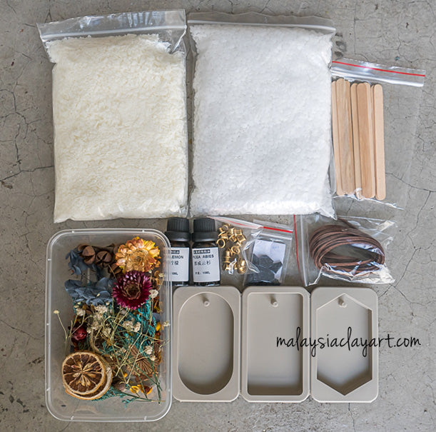 DIY Wax Scented Tablet Aroma Wax Tablet Craft Kit Project Pack