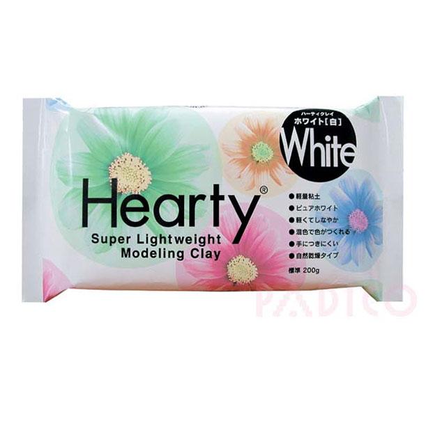 Padico Japan Hearty White Modeling Clay (200g) - Malaysia Clay Art