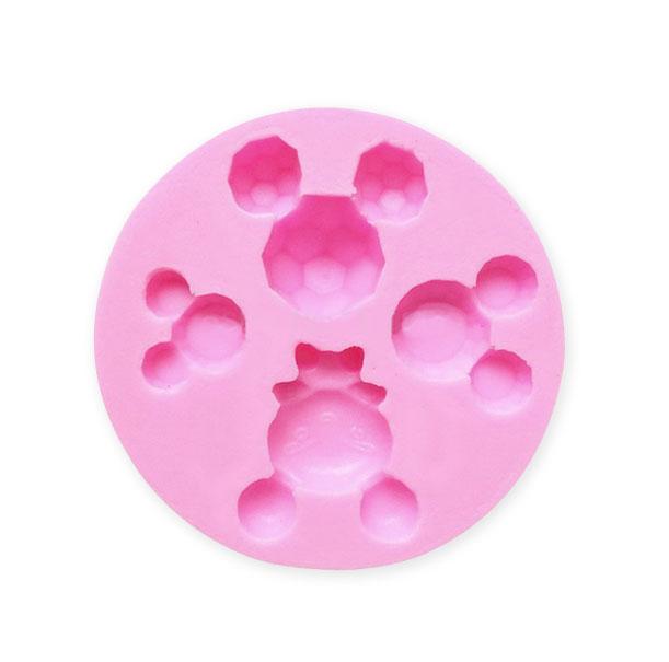 Mickey Mouse Silicone Mold - 4 Design