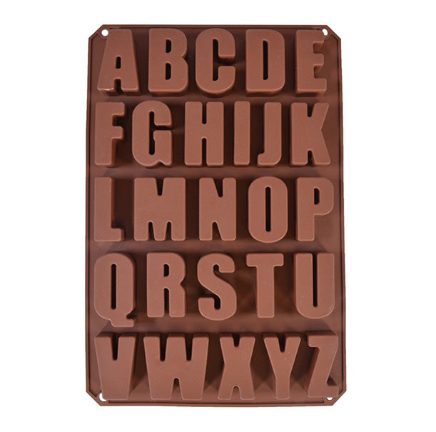 Silicone Mold Alphabet A-Z - AB Resin Liquid