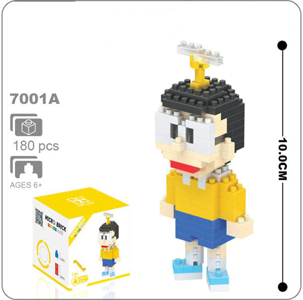 Doraemon Micro Building Block Bead Model Dorami Nobi Nobita and Friends