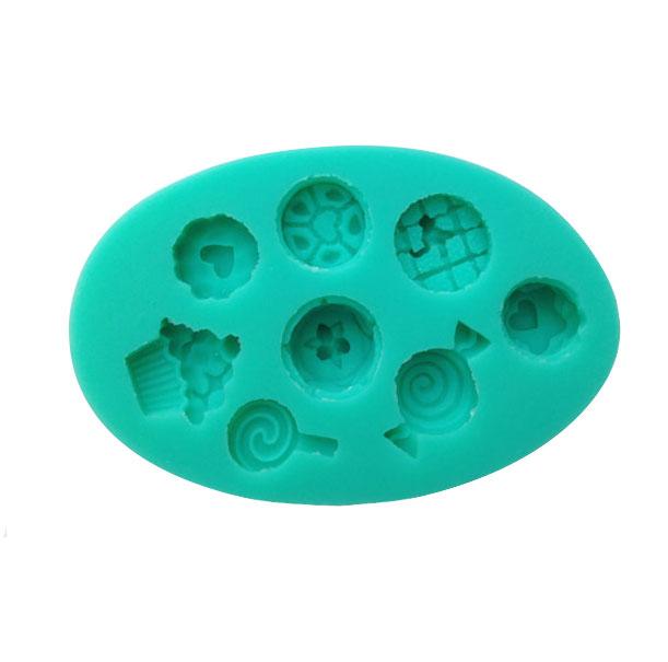 Lollipop Waffle Silicone Mold - 8 designs