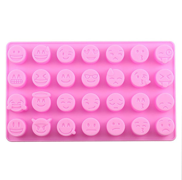 Emoji Silicone Molds 28 Cavity