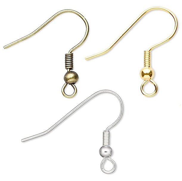 10 Pairs Fishhook Earrings