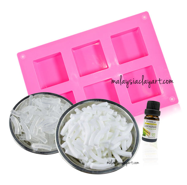 Soap diy making basic starter kit - square mold