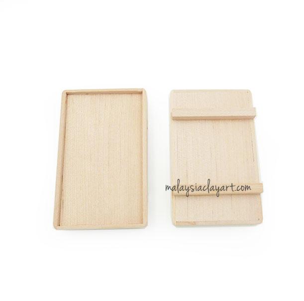 1 x Miniature Wooden Tray | Food | Sushi Tray Big