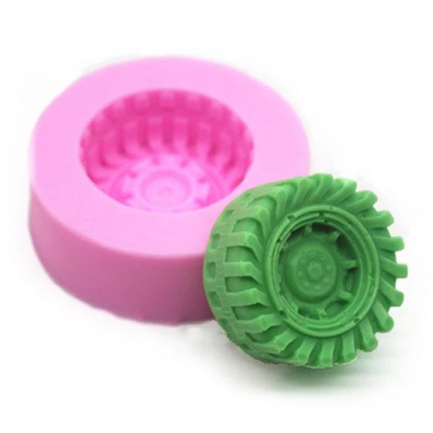 Car Tyre Silicone Mold (Design 1)