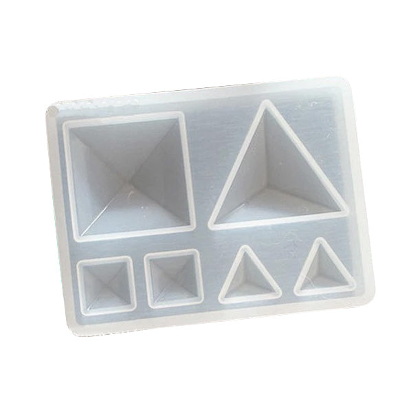 Triangle Stud Earring Pendant Charm Rhinestone Silicone Mold