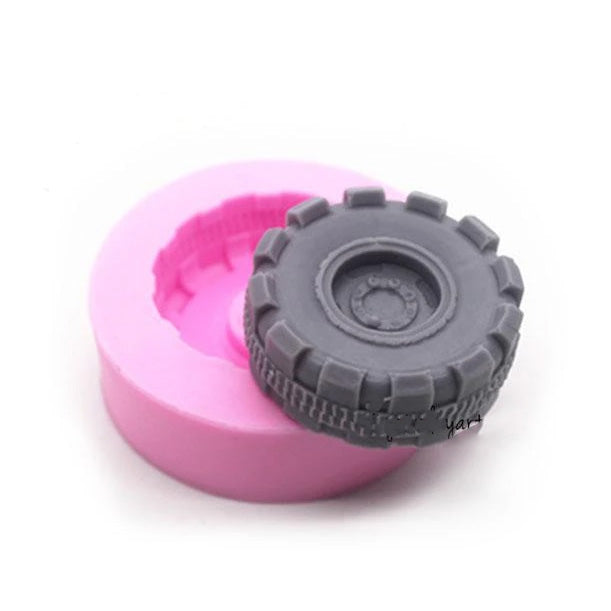 Car Tyre Silicone Mold (Design 2)